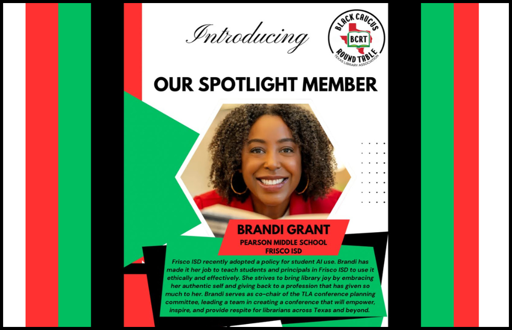 decorative graphic for Brandi Grant's Member Spotlight