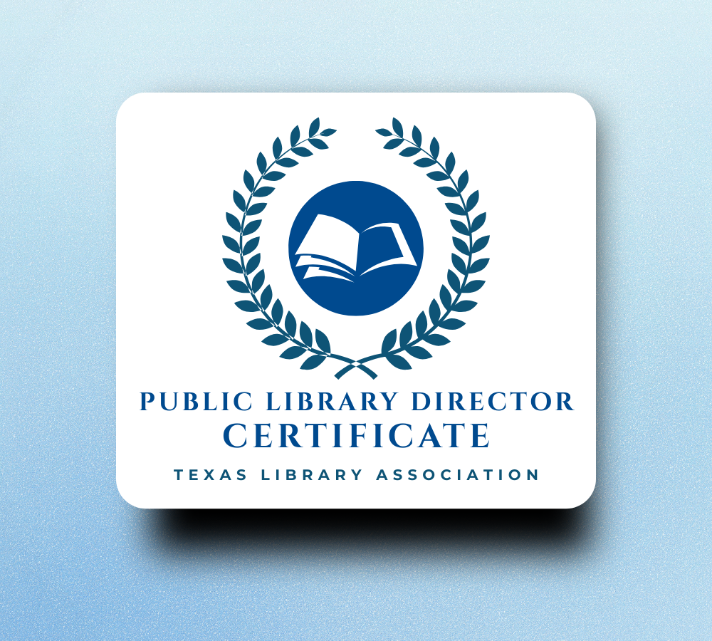 TLA Public Library Director Certificate