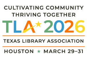 TLA 2026 Logo in multi colors with text Cultivating Community, Thriving Together, Houston, March 29-31