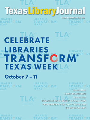 Texas Library Journal Fall 2019