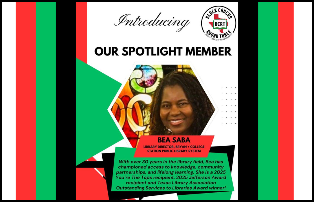 decorative graphic for Beas Saba's Member Spotlight